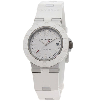 Bvlgari Bb40At Aluminum White Watch Aluminum/Rubber