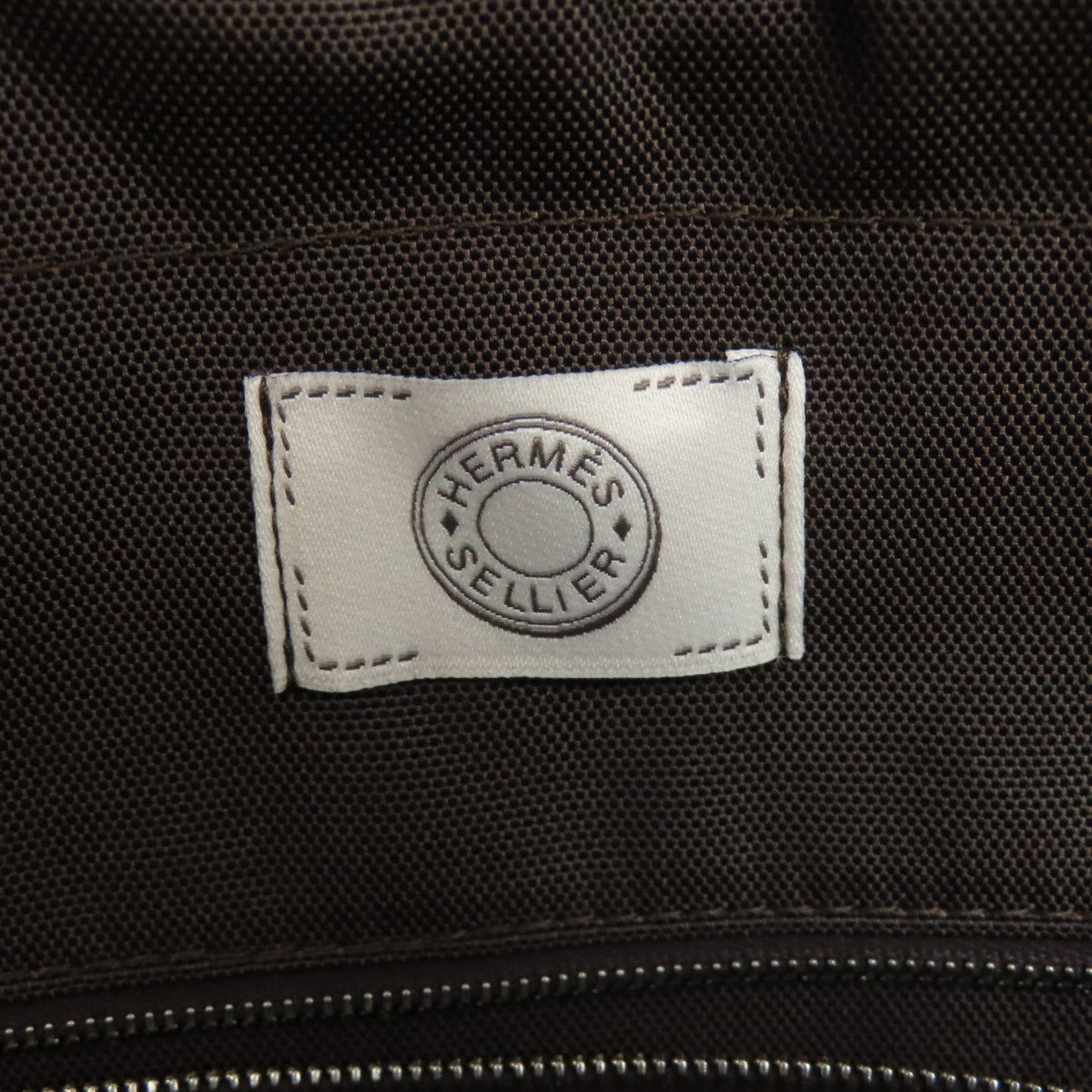 Hermes Herms Sac De Pansage Groom 2-Way Tote Bag Canvas