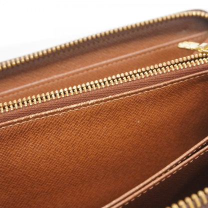 Louis Vuitton Monogram Zippy Wallet M60017 Brown