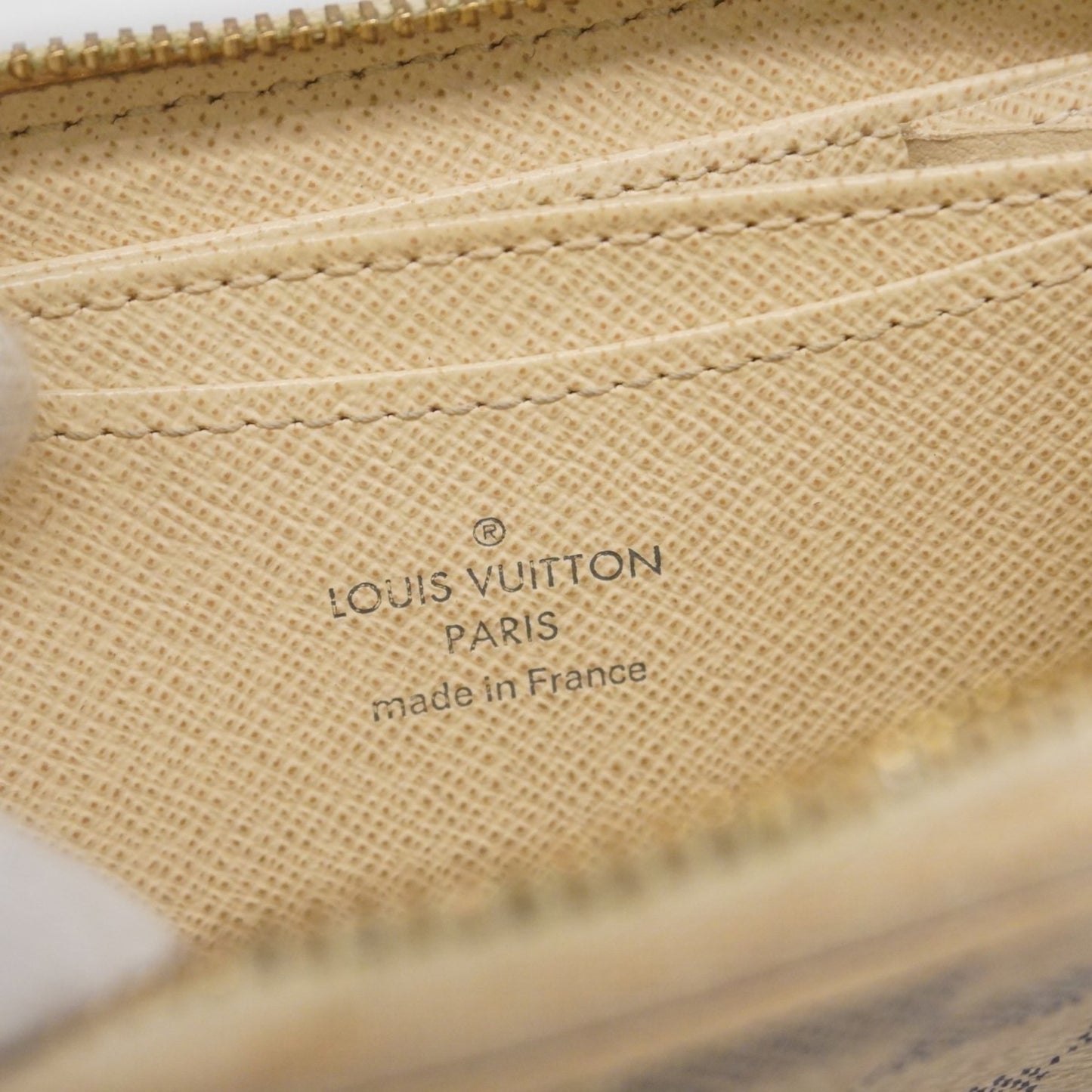 Louis Vuitton Damier Azur Zippy Coin Purse N63069 White