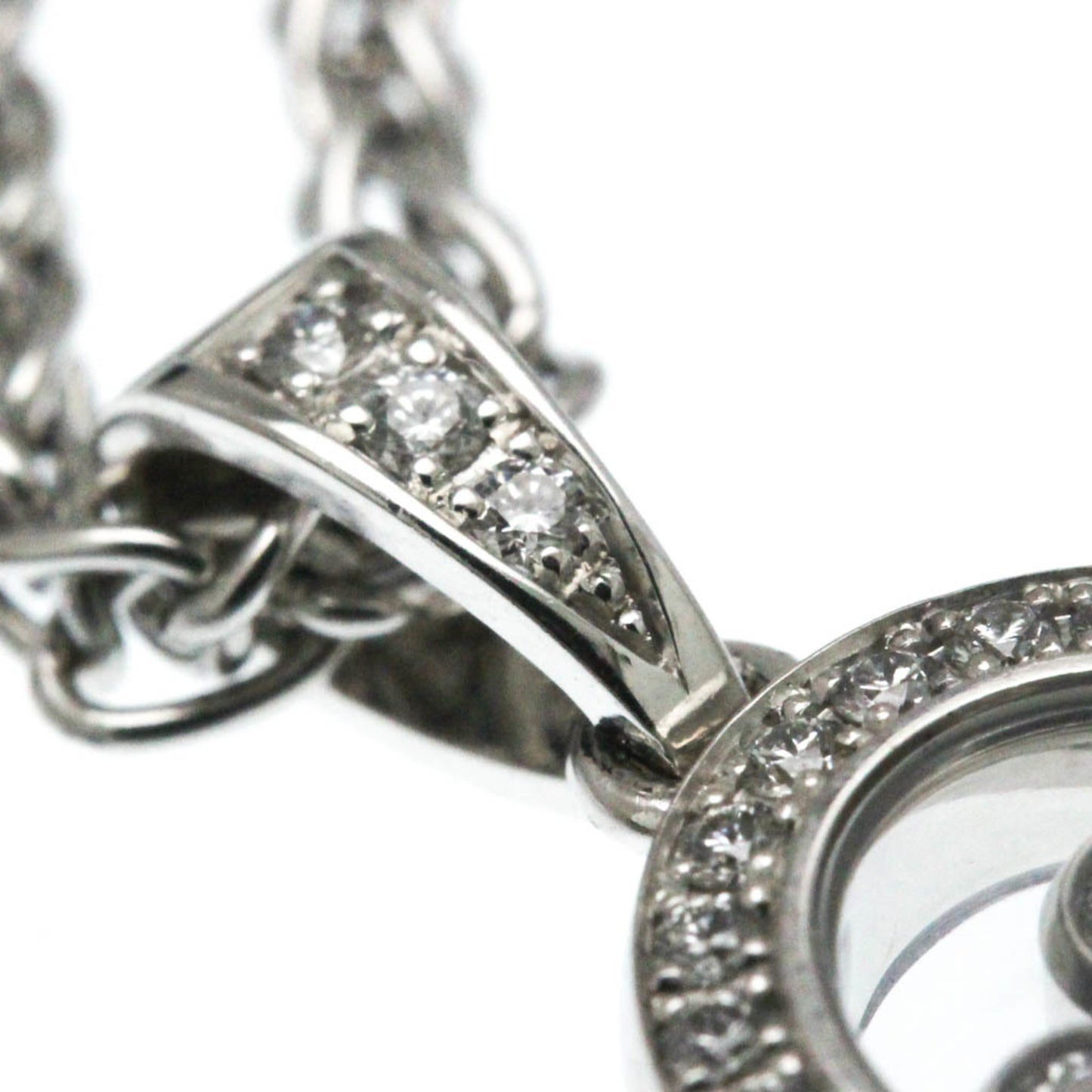 Chopard Happy Diamonds Necklace 79/2073-20 White Gold (18K) Diamond Women