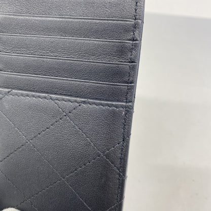 Chanel Wallet/Coin Case Matelasse Lambskin Black