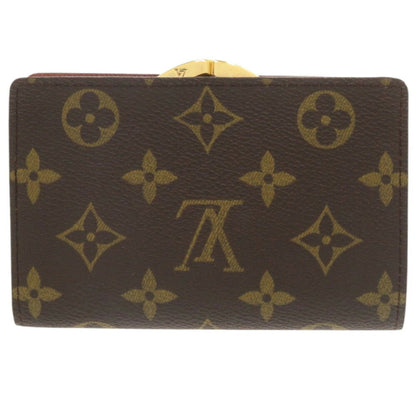 Louis Vuitton Porte Monnaie Bi-Fold Wallet Monogram M61663 Brown Lv 0785Louis Vuitton