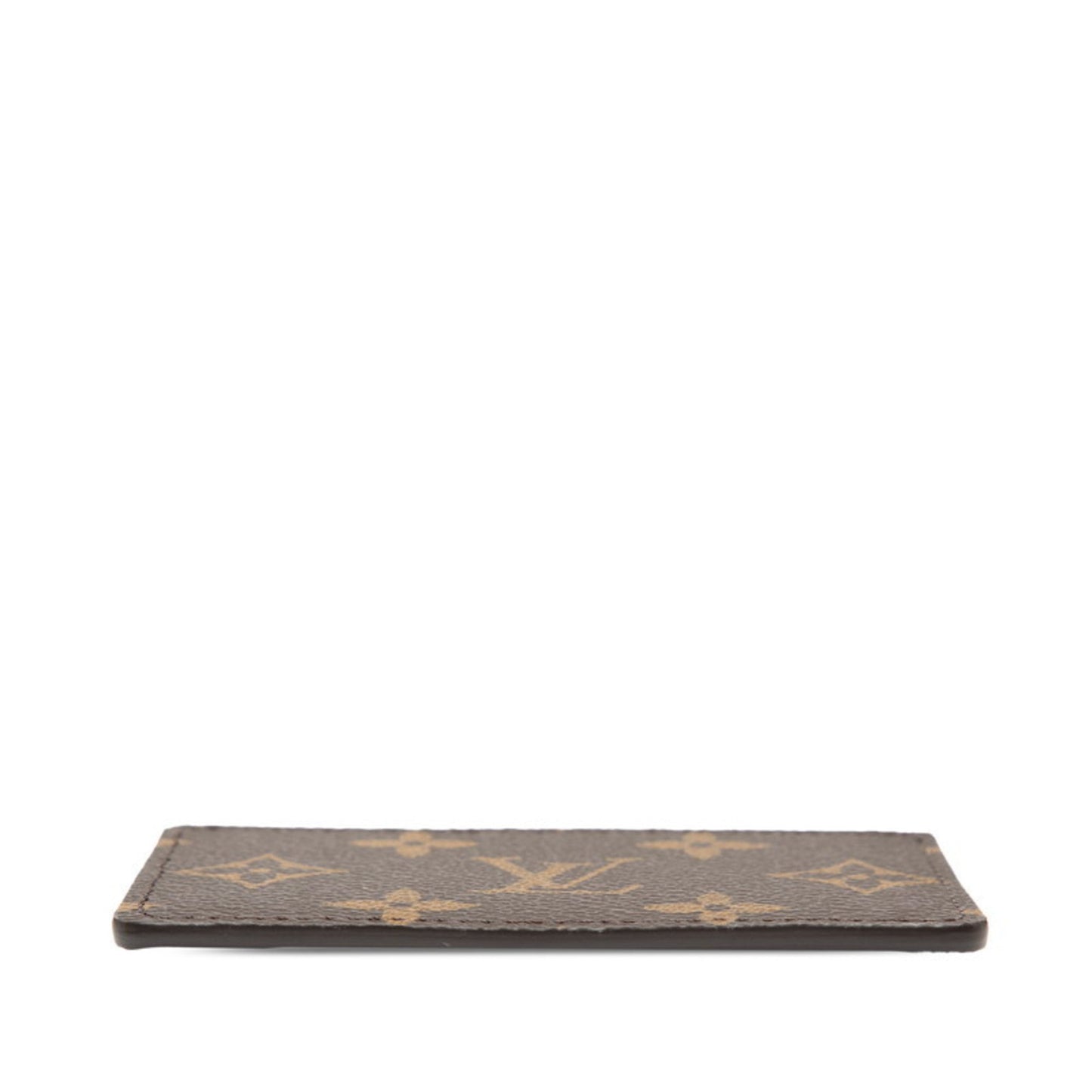 Louis Vuitton Monogram Porte Carte Sample Business Card Case/Card Case/Pass Case M61733 Brown