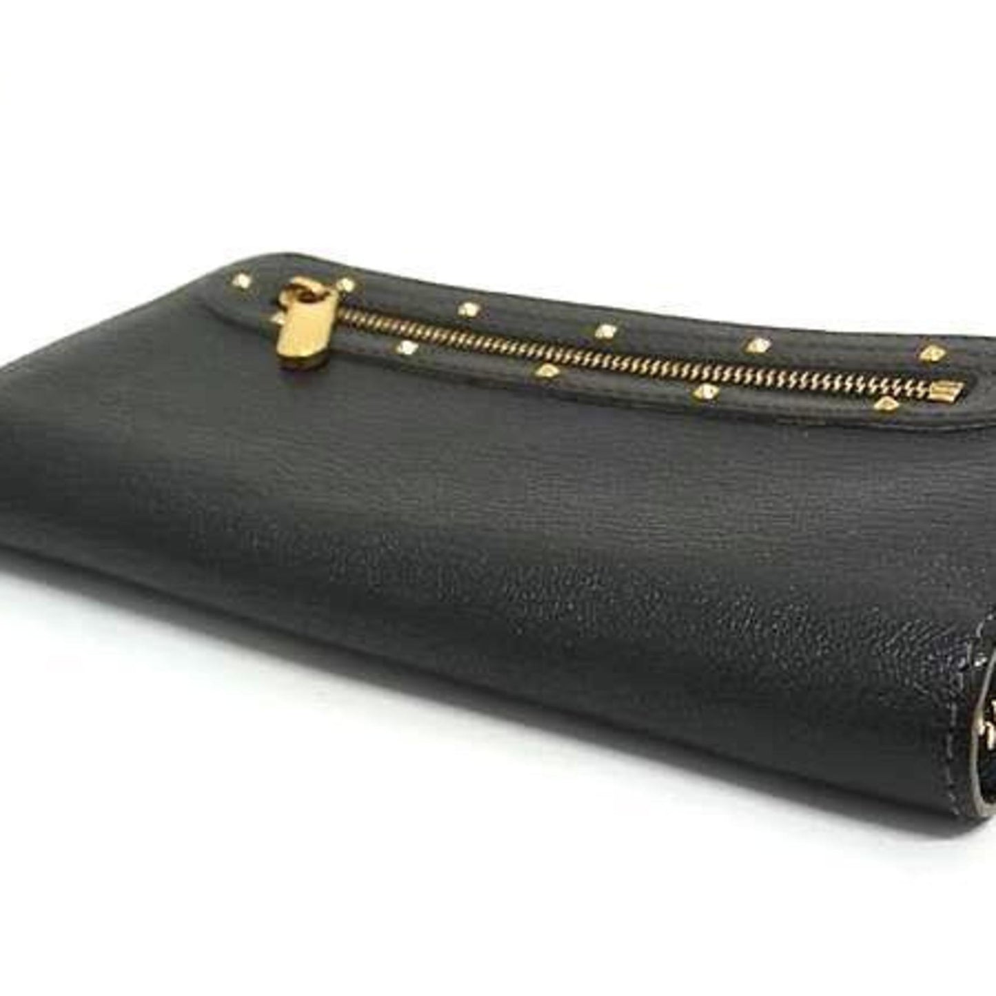 Louis Vuitton Suhali Zippy Wallet M93029 Black Leather Round Long