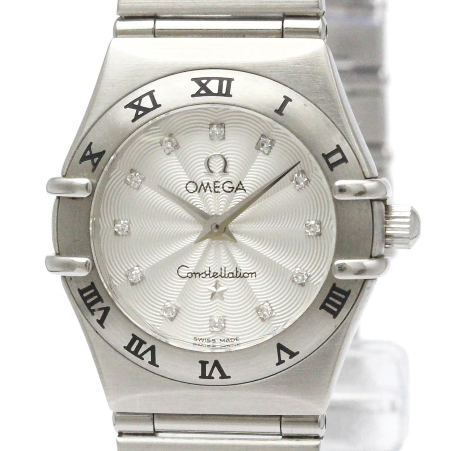 Omega Constellation Diamond Steel Quartz
