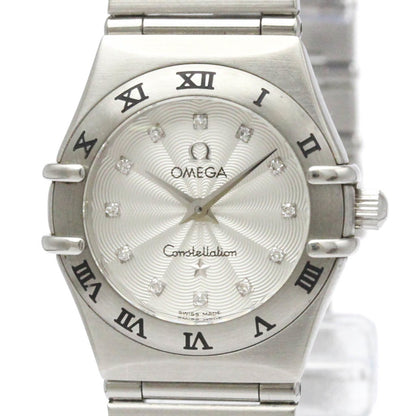 Omega Constellation Diamond Steel Quartz