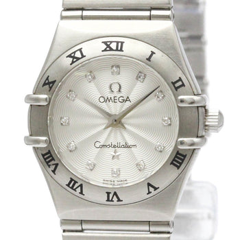 Omega Constellation Diamond Steel Quartz
