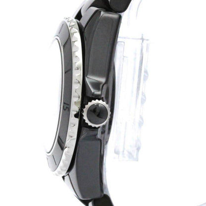 Chanel J12 Phantom Ceramic Quartz Watch H6346 Polished
