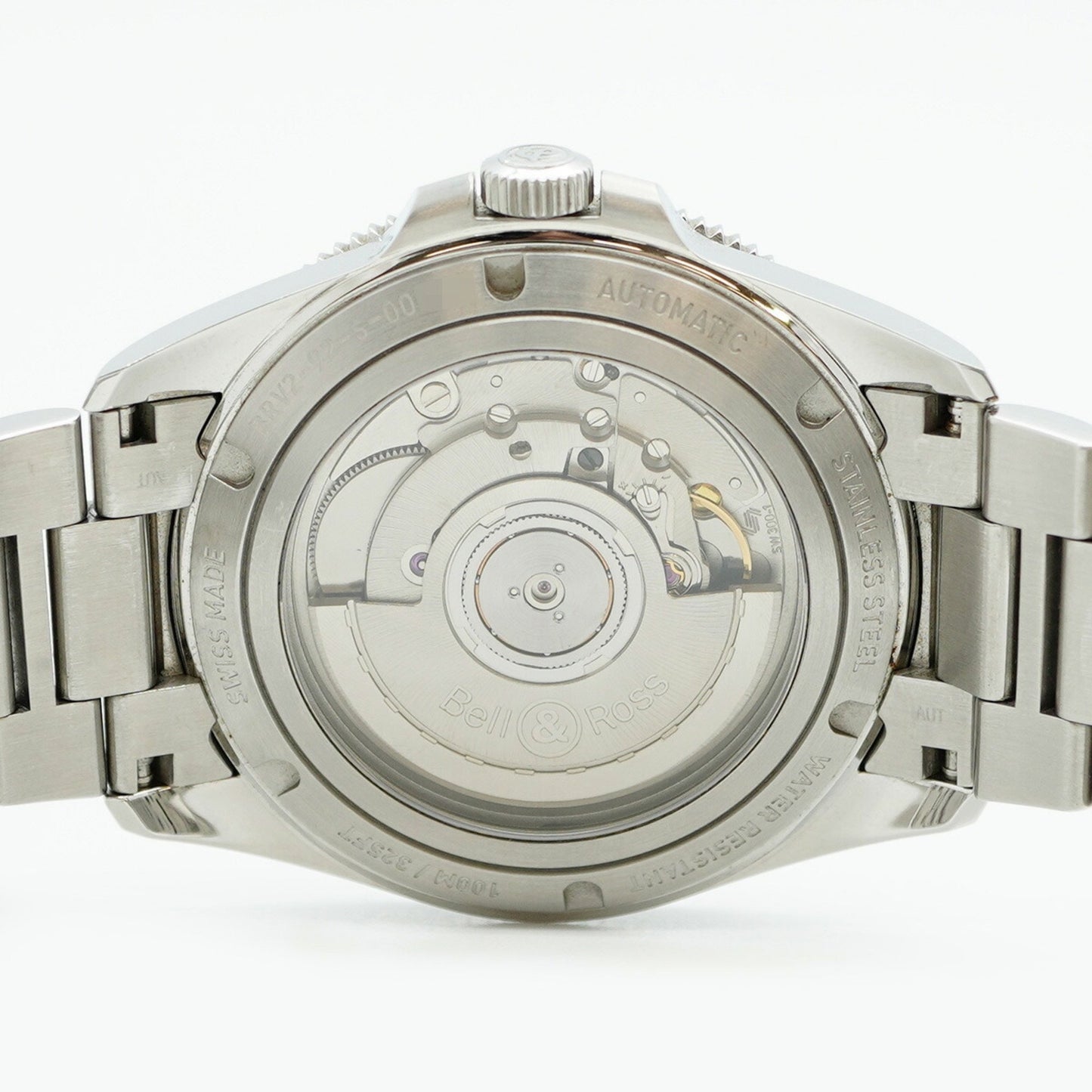 Bell & Ross Br V2-92 Brv2-92-S Black Dial