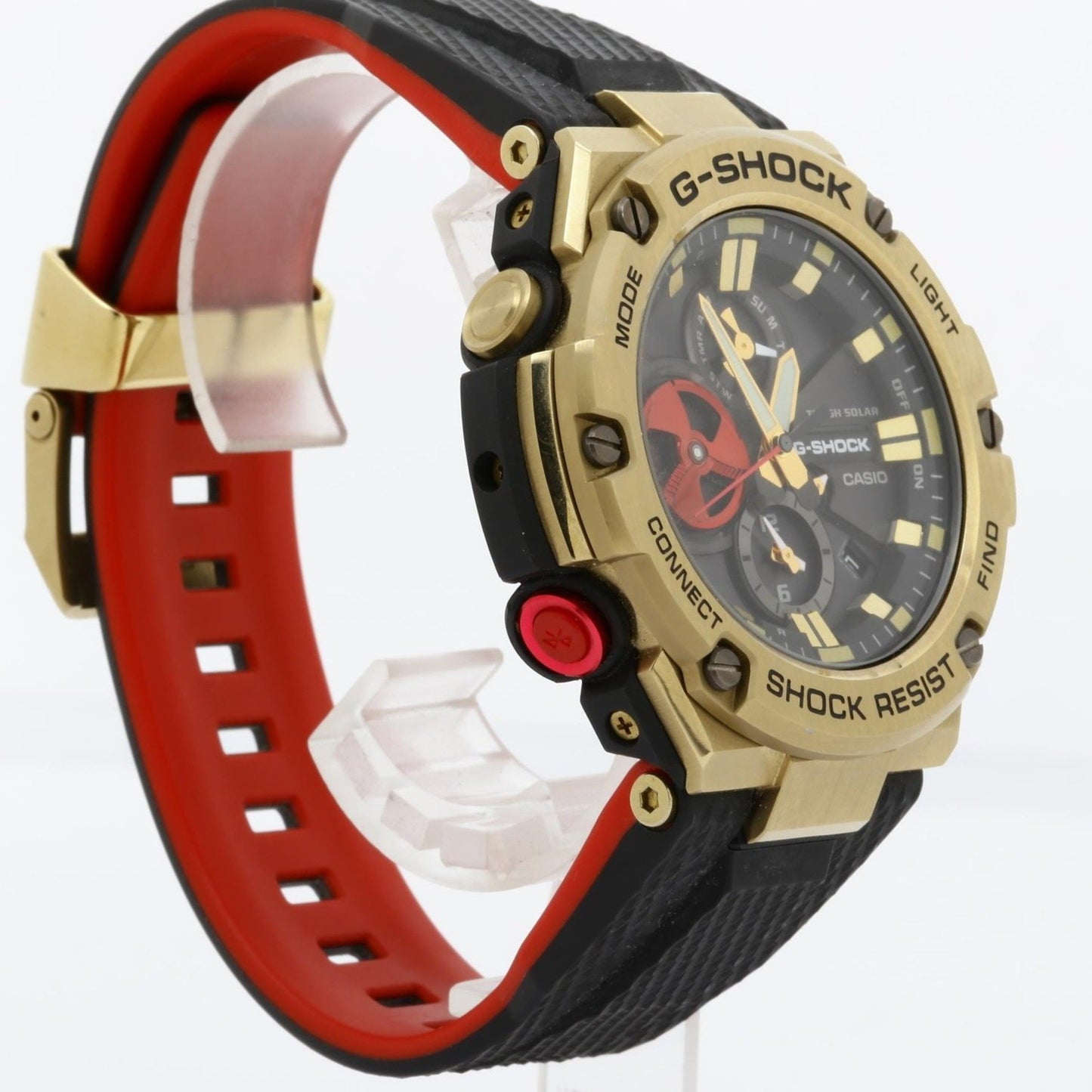 Casio Gshock Gstb100Rh Men'S Analog Watch