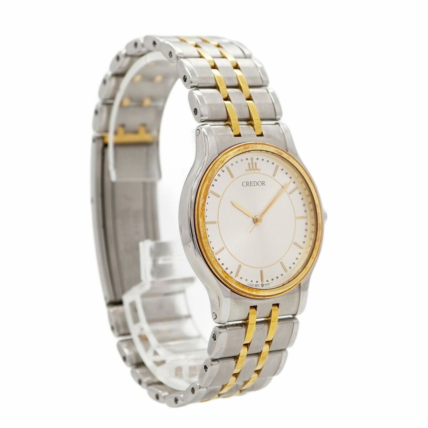 Seiko Credor 9571-6020 Silver Dial