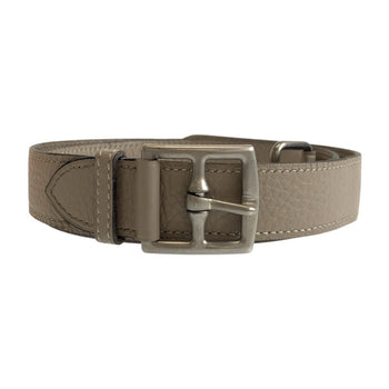 Hermes Etrivire Beige Togo Leather Belt