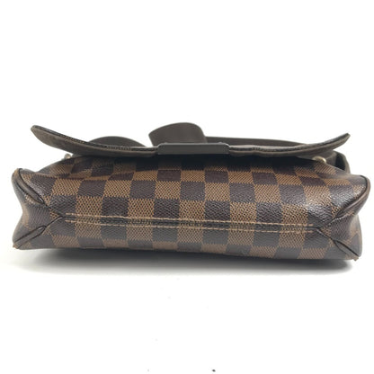 Louis Vuitton N41213 Damier District Pm Flap Shoulder Bag In Canvas (Brown