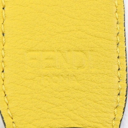 Fendi Shoulder Strap You Smoky Blue Green Yellow Leather Bag Replacement