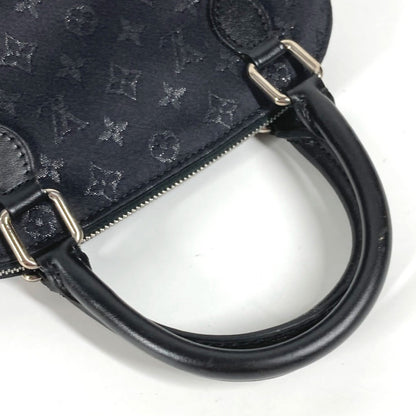 Louis Vuitton M92146 Monogram Satin Little Alma Bag Mini Pouch Handbag Leather