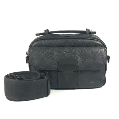 Louis Vuitton M58489 Monogram Taurillon S-Lock Messenger Bag