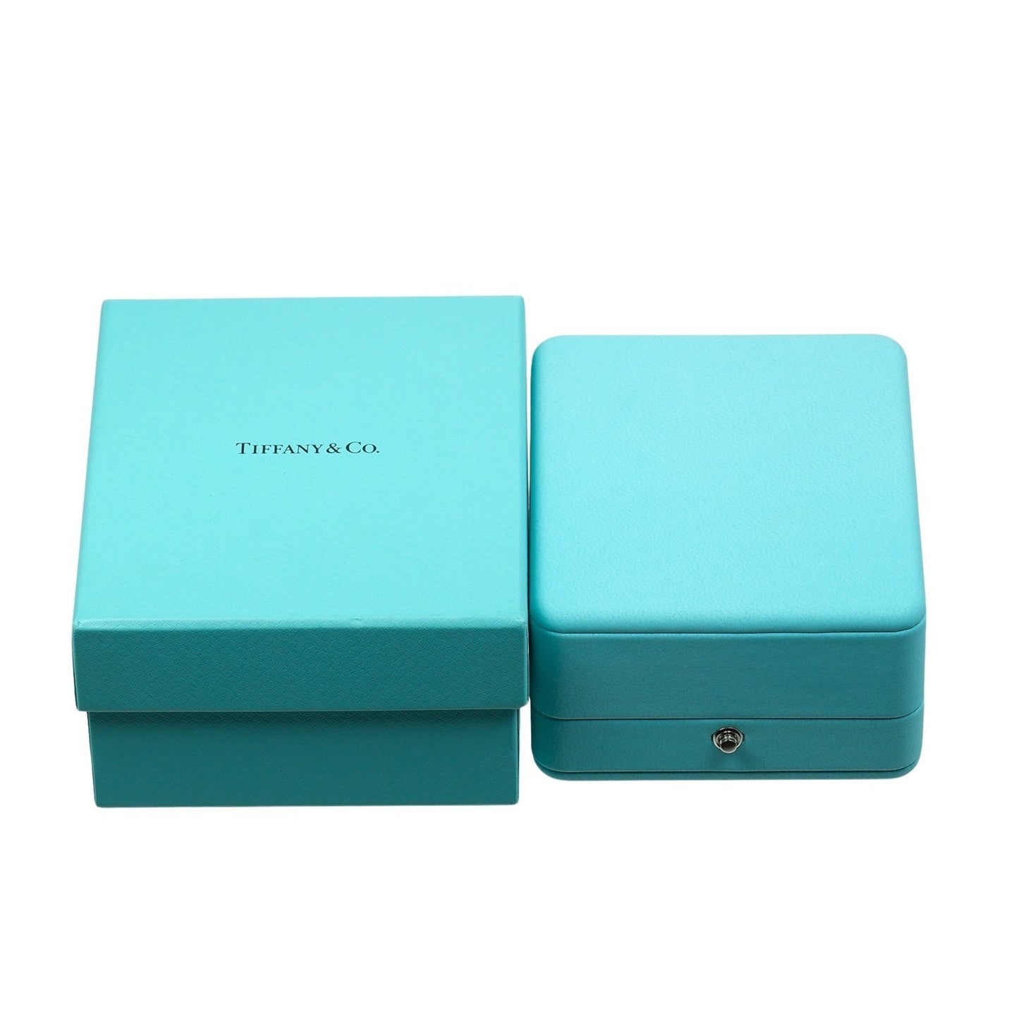 Tiffany & Co. Return To Heart Key Necklace In 18K Pink Gold With Diamonds