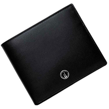 Dunhill Bi-Fold Wallet Black Ll3070A Ec-20092 Leather Dunhill Billfold Compact