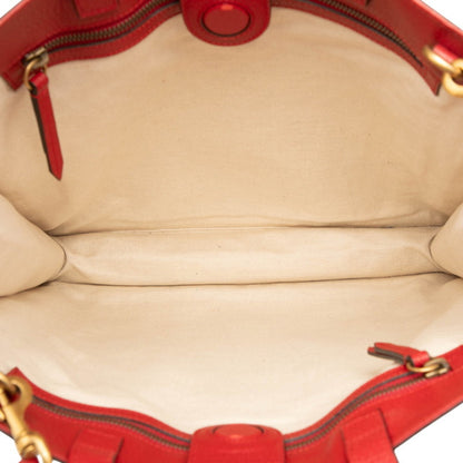 Gucci Gg Supreme Bosco Dog Print Tote Bag/Shoulder Bag