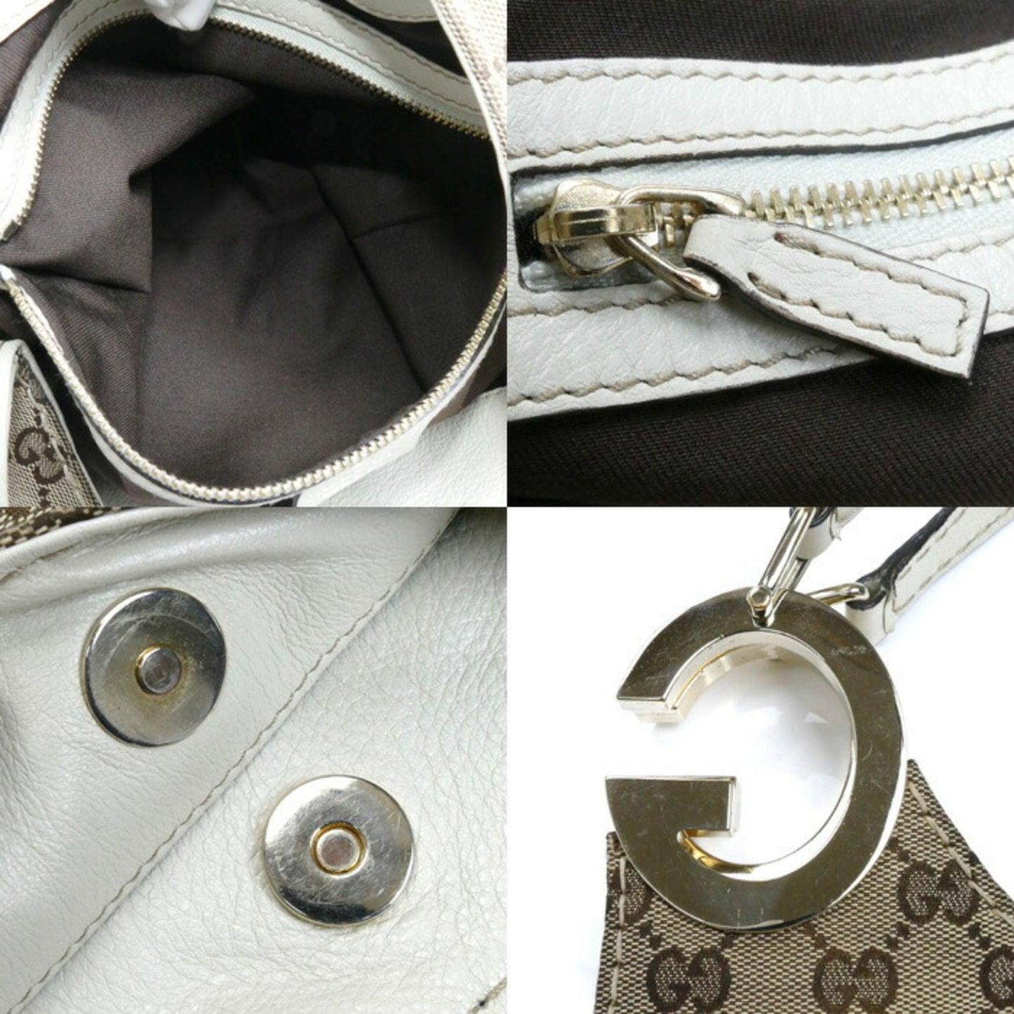 Gucci Charlotte Gg Canvas Shoulder Bag
