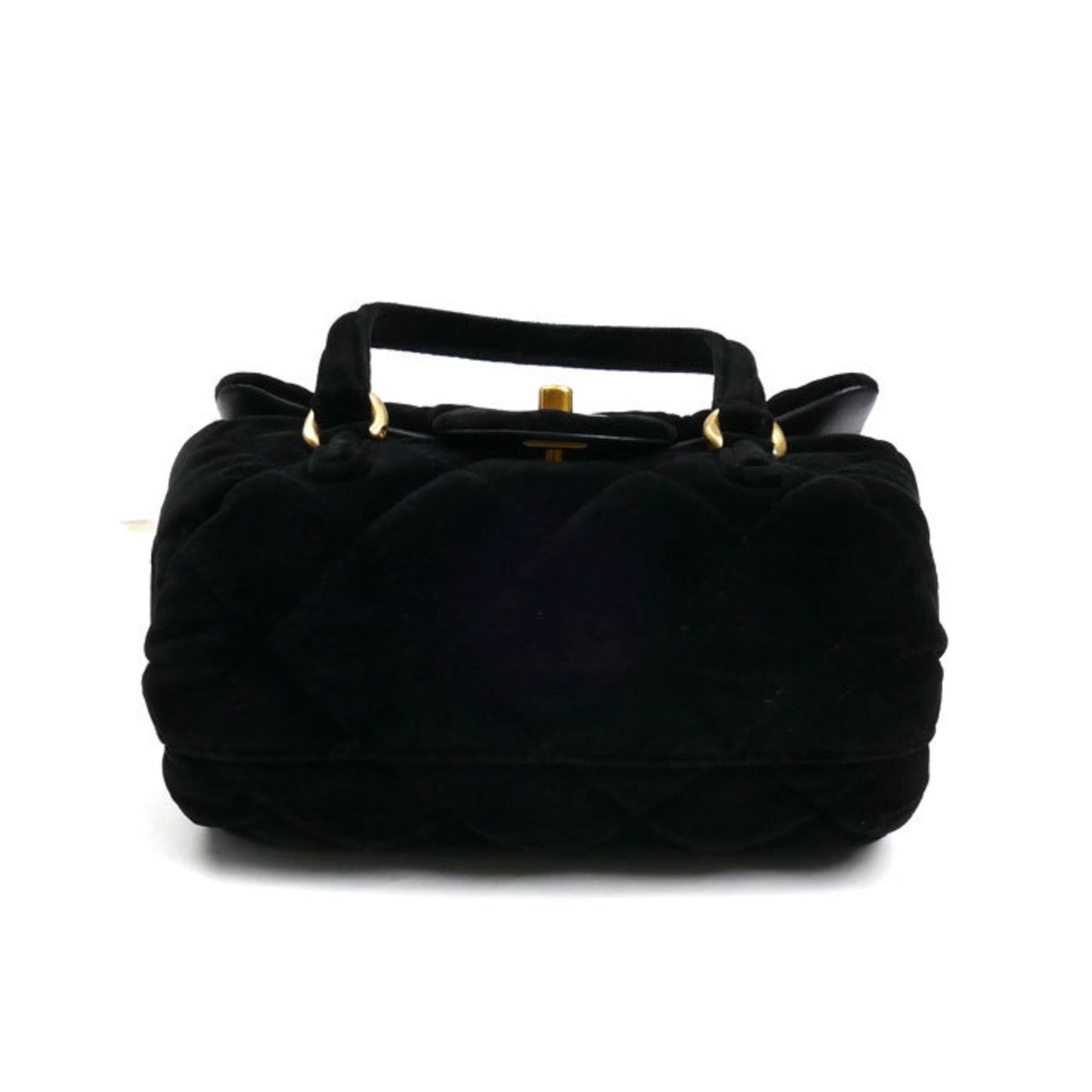 Chanel Velvet Mini Bowling 2024 Vip 2-Way Shoulder Bag