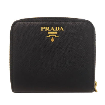 Prada Saffiano Zip Wallet