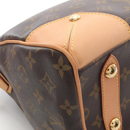 Louis Vuitton Retiro Pm Handbag Coated Canvas Leather Monogram