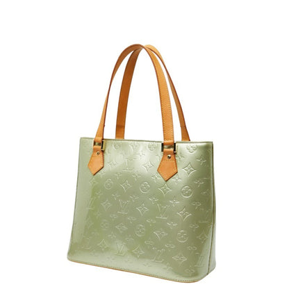 Louis Vuitton Monogram Vernis Houston Tote Bag M91053 Green Patent Leather