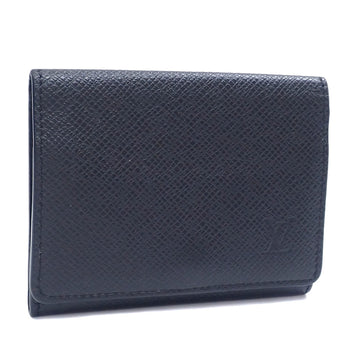 Louis Vuitton Bi-Fold Card Case Taiga Envelope Carte De Visite Nm
