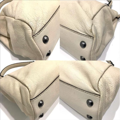 Fendi Peekaboo 8Bn211 Bag Handbag White Ivory Fendi Ja-24389