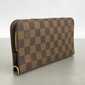 Louis Vuitton Damier Portefeuille Ansolite Long Wallet N63071 Ebene