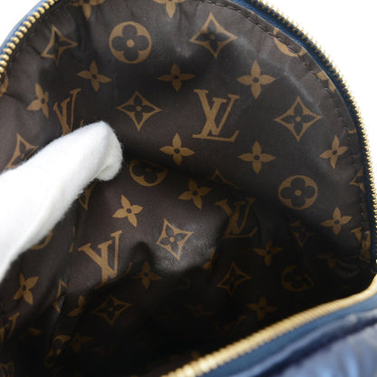 Louis Vuitton Monogram Palm Springs Backpack Mini Rucksack Blue Metallic M21060 Bp