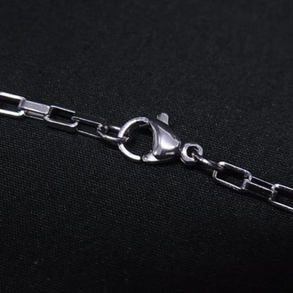 Gucci G-Plate Necklace In Silver Sv925