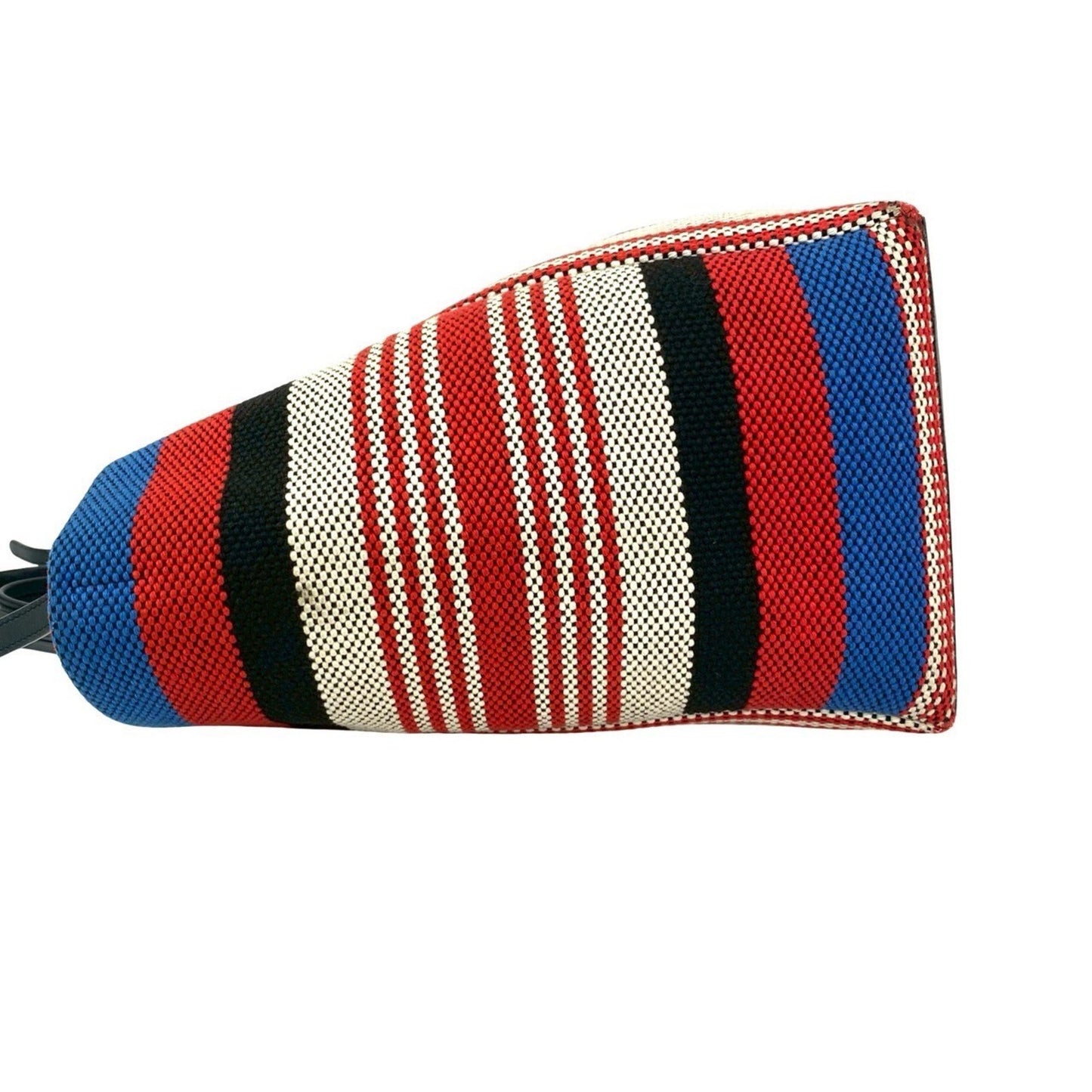 Celine Cabas Phantom Canvas And Leather Tote Bag