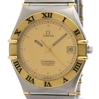 Omega Constellation Automatic Sapphire Back Watch 368.1075 Polished
