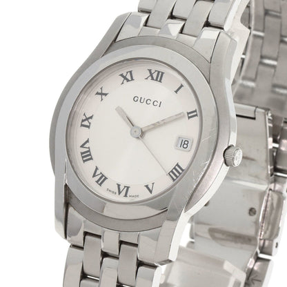 Gucci 5500M Watch Stainless Steel Ss