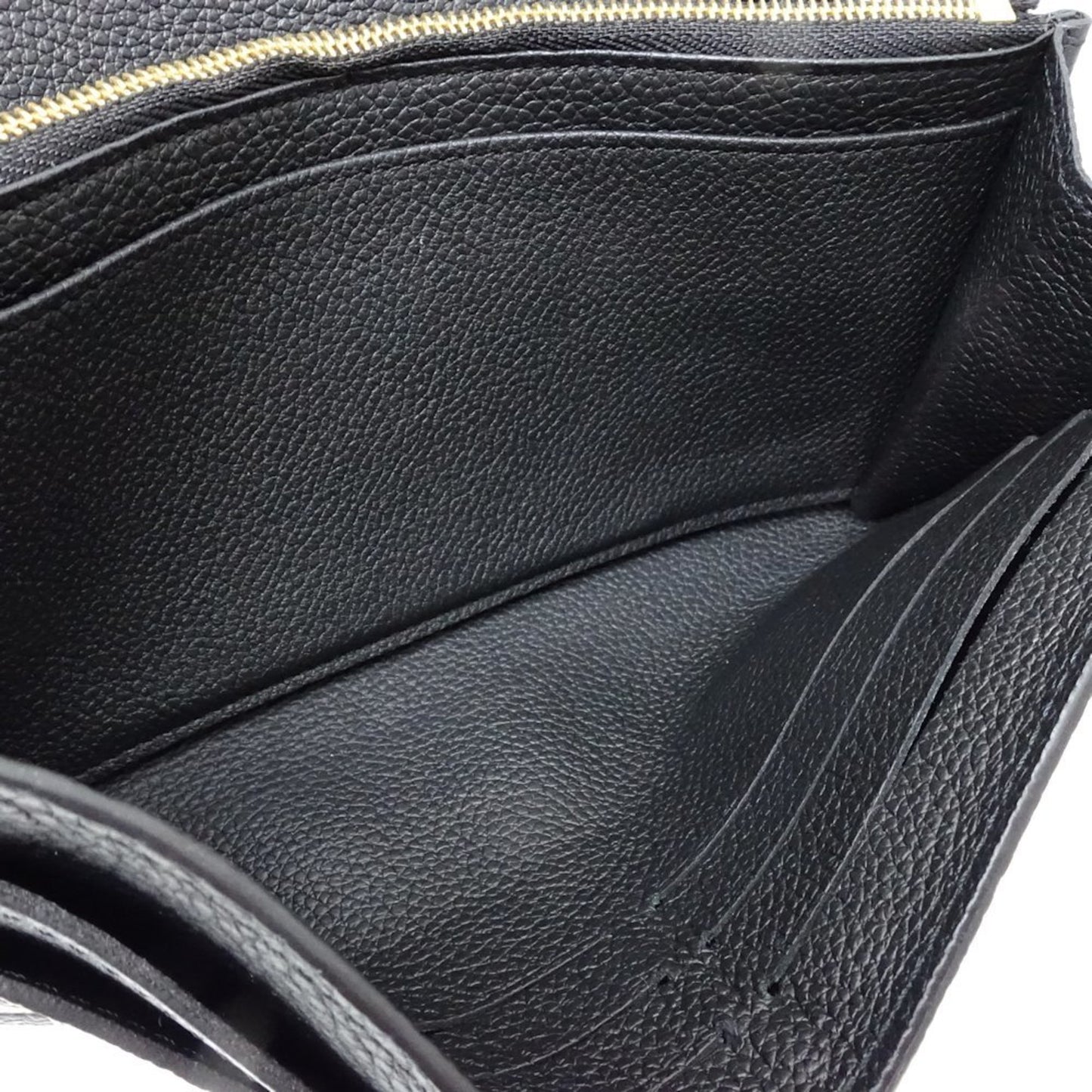Louis Vuitton Louis Vuitton Long Wallet M80496 Portefeuille Sarah Monogram Bicolor Empreinte Black