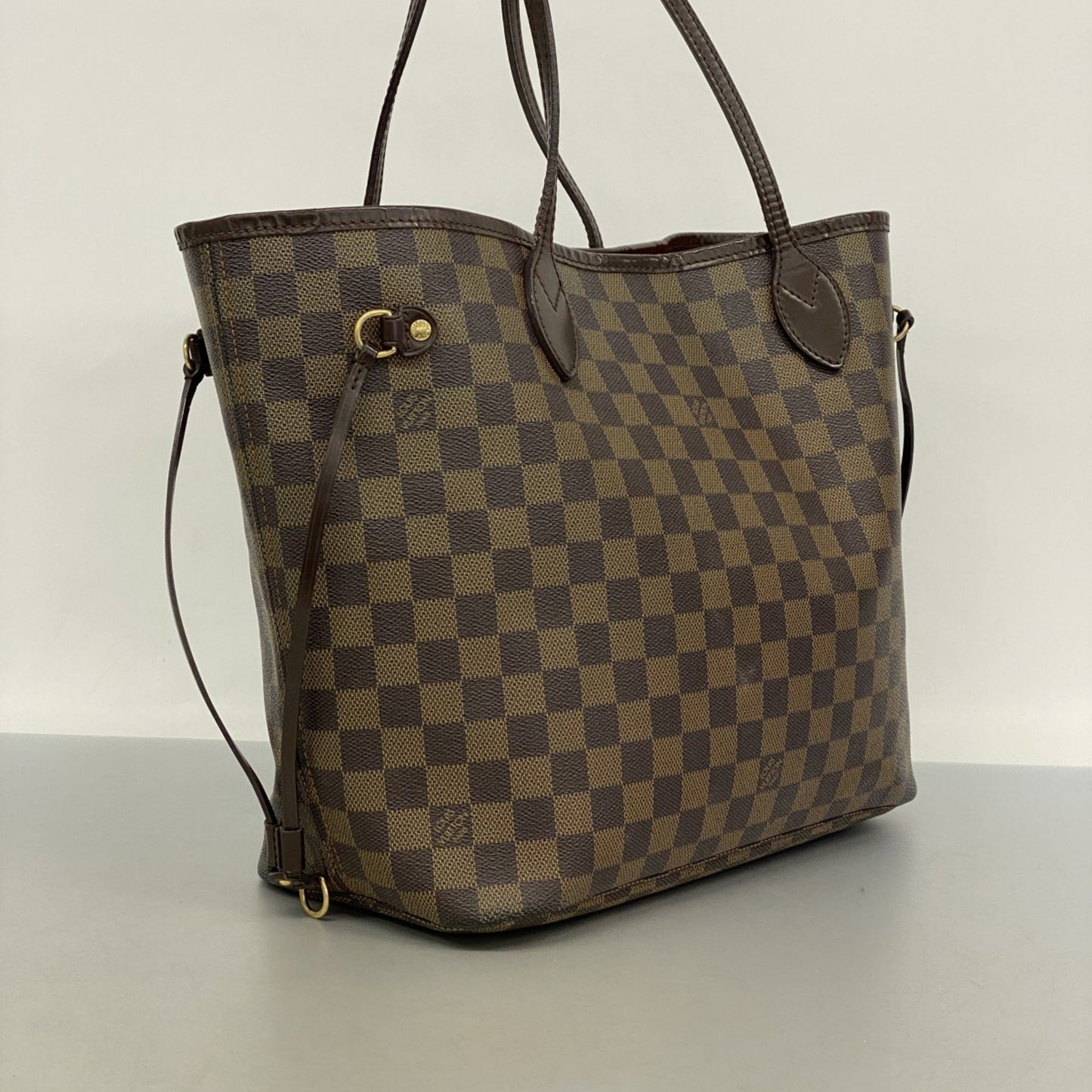 Louis Vuitton Damier Neverfull Mm Tote Bag N51105 Ebene