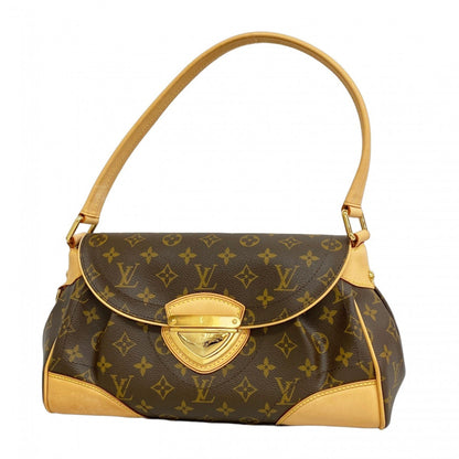 Louis Vuitton Monogram Beverly Mm Shoulder Bag M40121 Brown