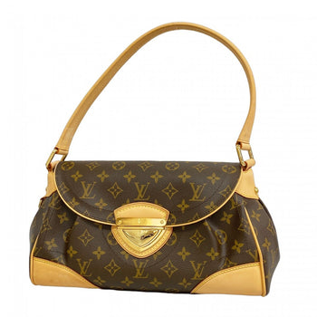 Louis Vuitton Monogram Beverly Mm Shoulder Bag M40121 Brown