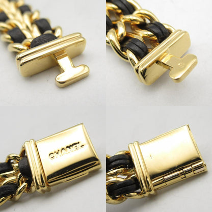 Chanel Premiere S Watch Gp (Gold Plated) Leather