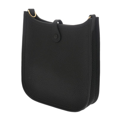 Hermes Evelyn Tpm Black W Stamp (Circa 2024) Women'S Taurillon Clemence Shoulder Bag