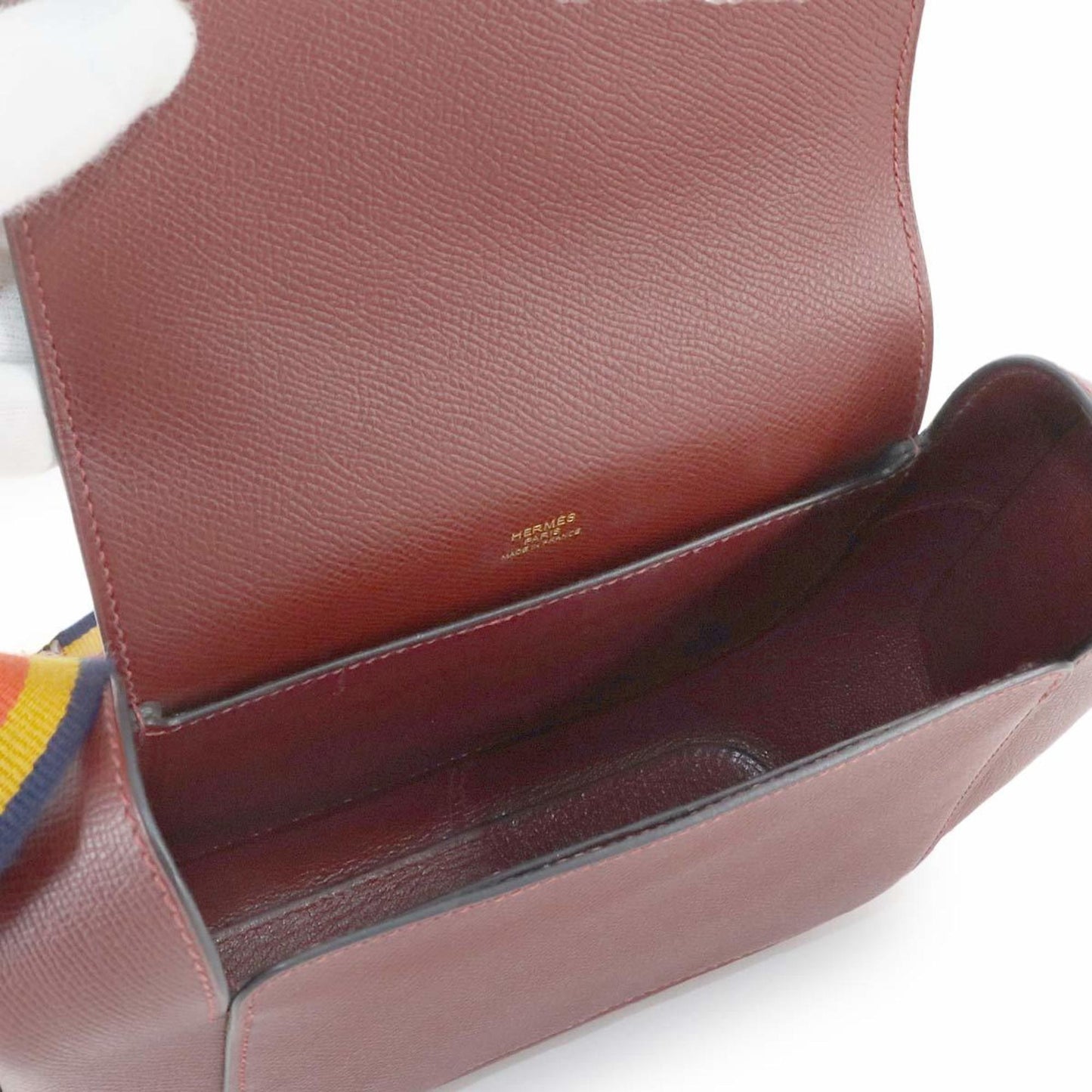 Hermes Herms Octagon Shoulder Bag In Rocaval