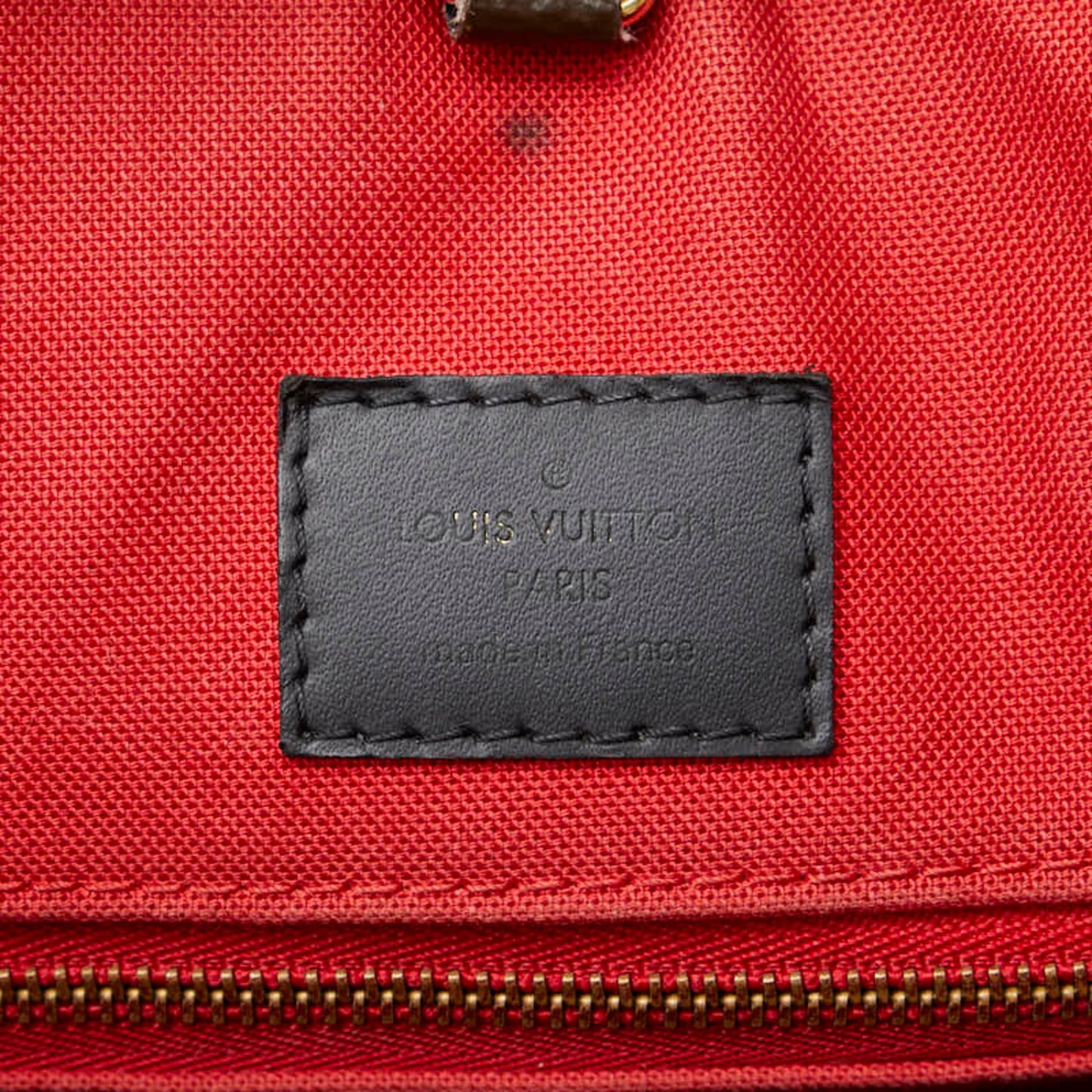 Louis Vuitton Monogram Giant Reverse On The Go Mm Handbag Shoulder Bag M45321 Brown Pvc Leather