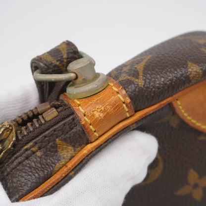 Louis Vuitton Monogram Marly Dragonne Pm Clutch Bag M51827 Brown