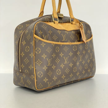 Louis Vuitton Monogram Deauville Handbag M47270 Brown