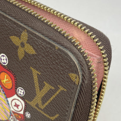 Louis Vuitton Monogram Vivienne Zippy Wallet M69753 Brown Multicolor