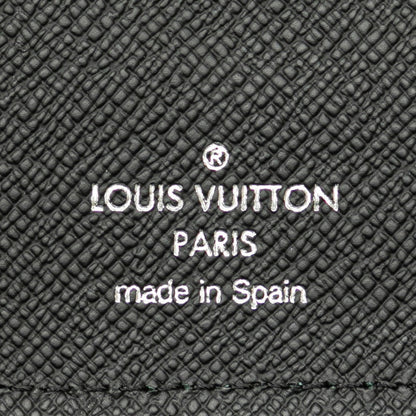 Louis Vuitton Epi Portefeuille Brazza Long Wallet M60622 Noir Black Leather