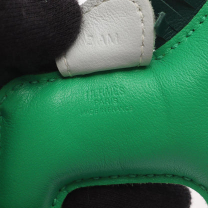 Hermes Herms Rodeo Pm Mint Malachite Blue Brume Charm Accessory By Anjo Miro